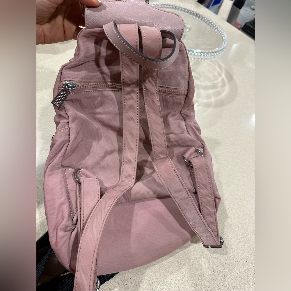 Rebecca Minkoff nylon sling bag/backpack never used perfect condition